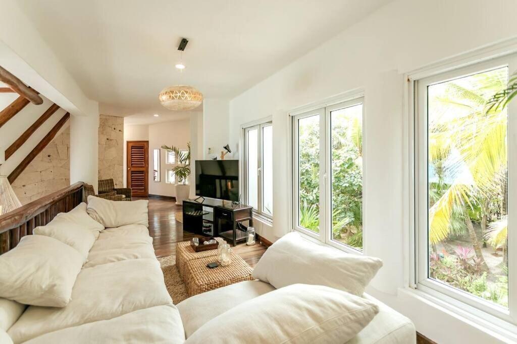 Luxury 5-Br Beachfront Home In Tulum Casa Sofia Gato Exterior photo